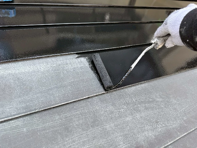付帯部塗装工事