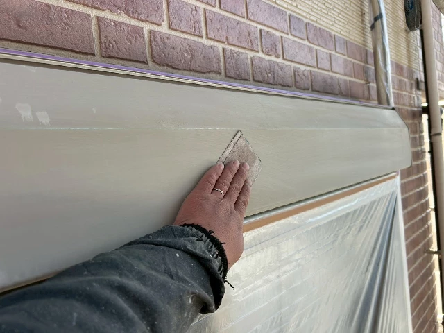 付帯部塗装工事