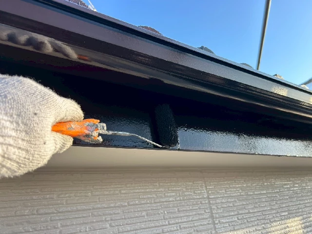 付帯部塗装工事