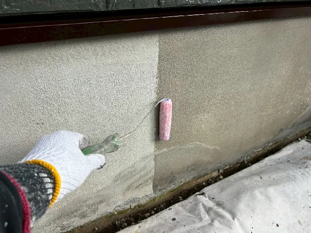 付帯部塗装工事