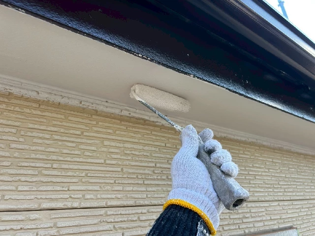 付帯部塗装工事