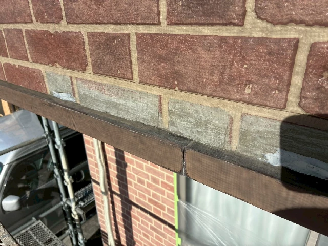 付帯部塗装工事