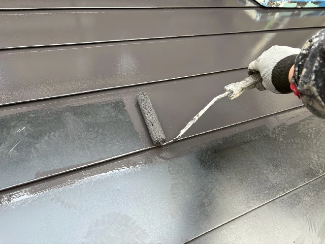 付帯部塗装工事