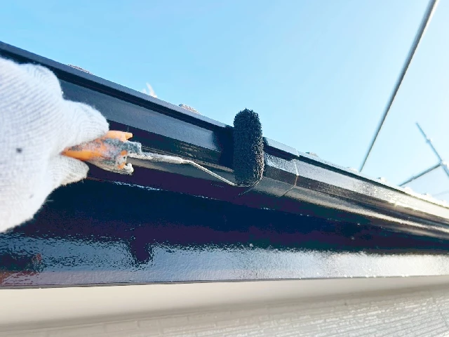 付帯部塗装工事