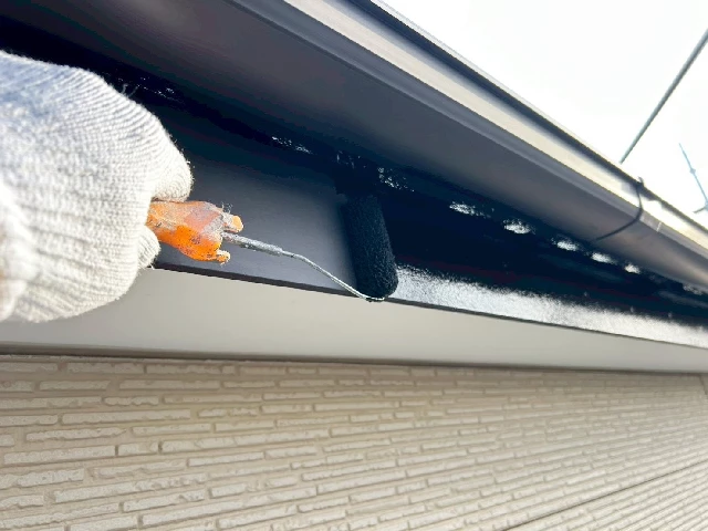 付帯部塗装工事