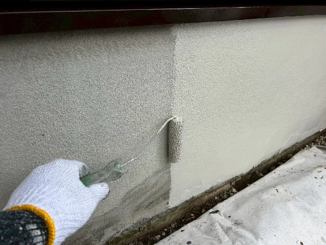 付帯部塗装工事