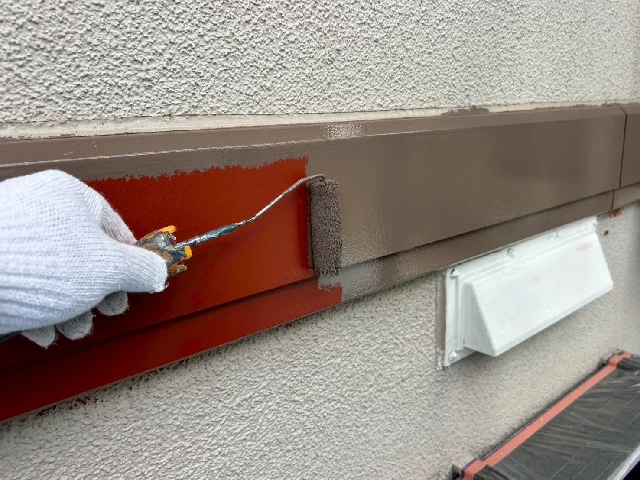 付帯部塗装工事