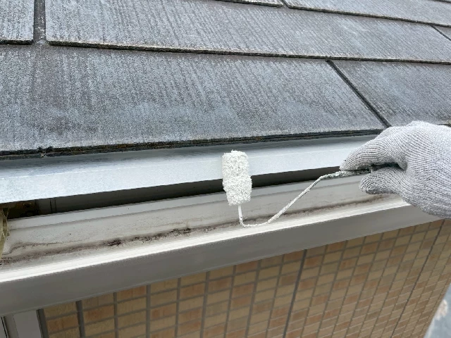 付帯部塗装工事