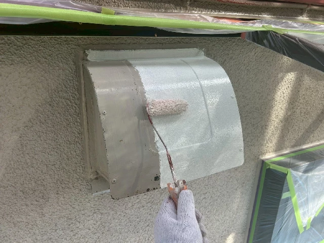 付帯部塗装工事