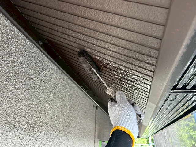 付帯部塗装工事