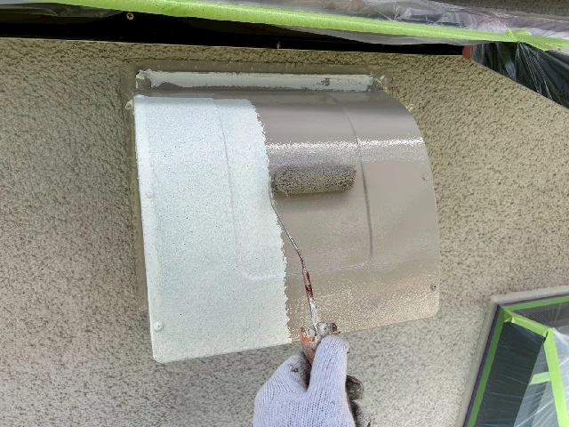 付帯部塗装工事