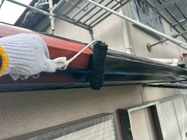 付帯部塗装工事