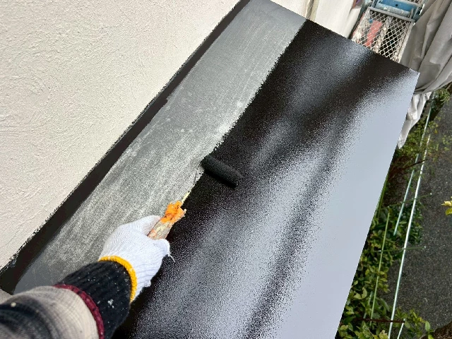 付帯部塗装工事
