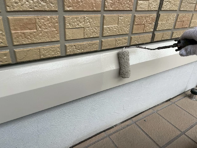 付帯部塗装工事