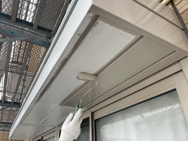 付帯部塗装工事