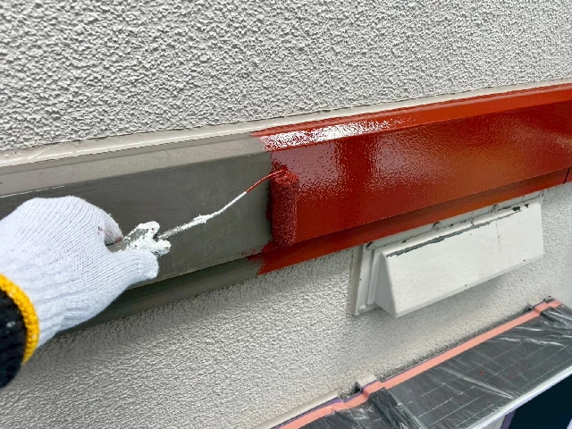 付帯部塗装工事