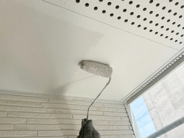 付帯部塗装工事