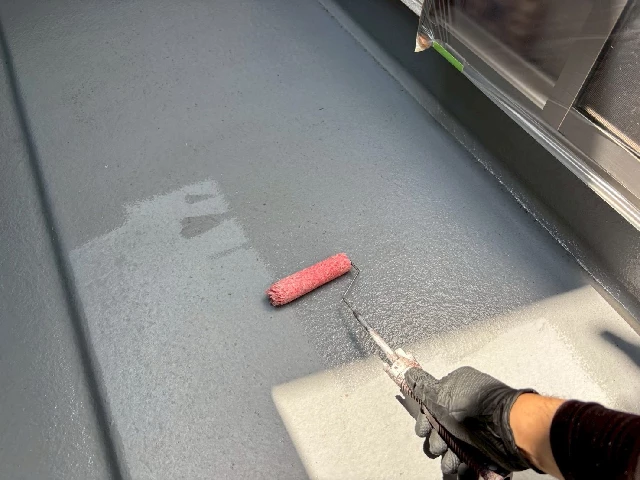 付帯部塗装工事