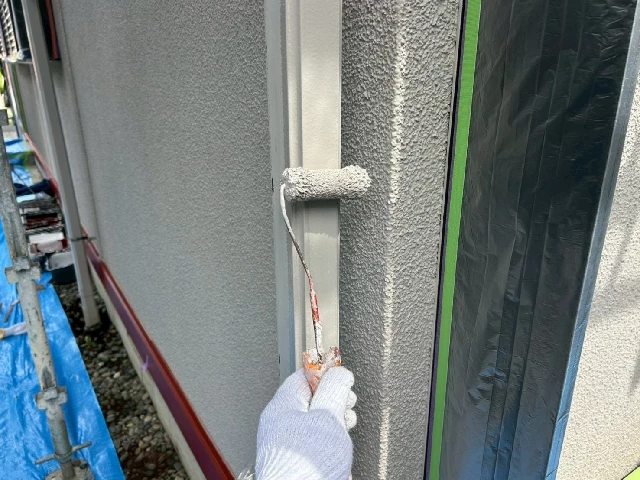 付帯部塗装工事