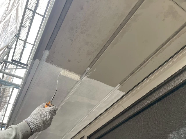 付帯部塗装工事
