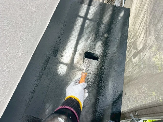 付帯部塗装工事