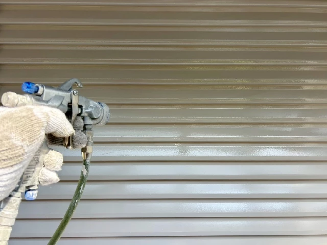 付帯部塗装工事