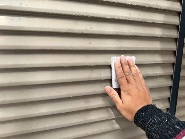 付帯部塗装工事