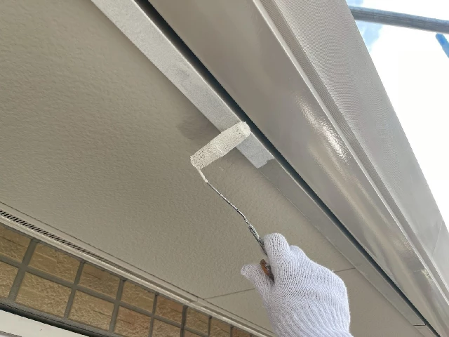 付帯部塗装工事