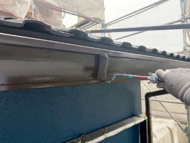 付帯部塗装工事