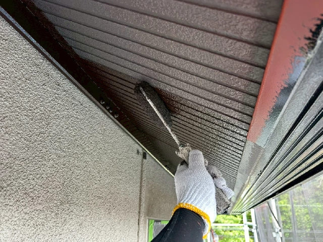 付帯部塗装工事