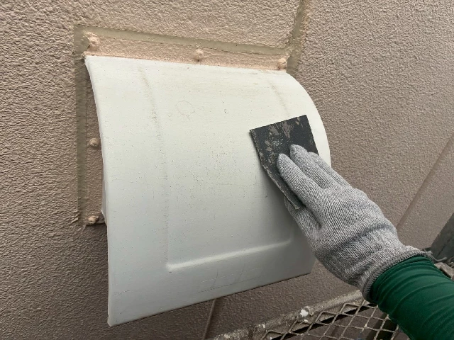 付帯部塗装工事