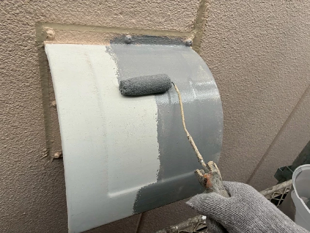 付帯部塗装工事
