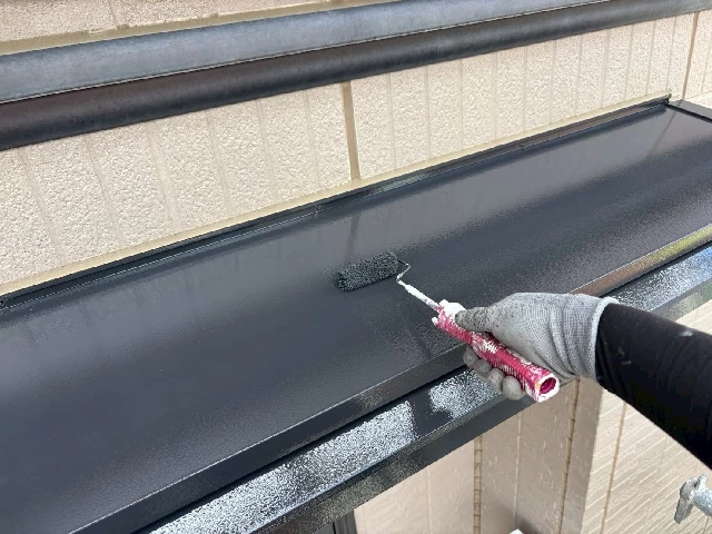付帯部塗装工事