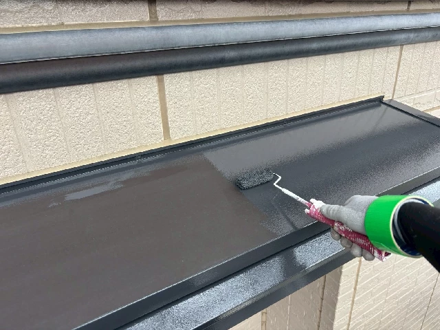 付帯部塗装工事