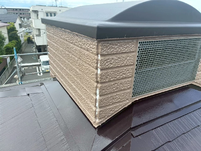 付帯部塗装工事