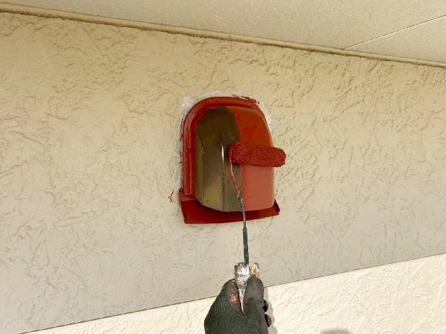 付帯部塗装工事