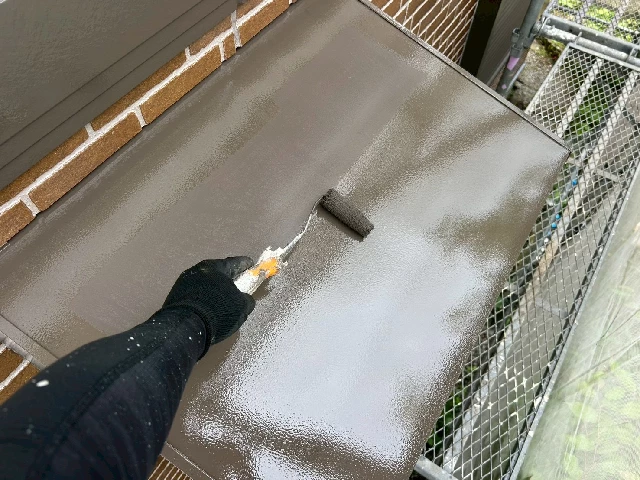 付帯部塗装工事