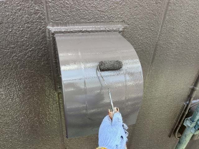 付帯部塗装工事