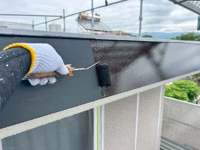 付帯部塗装工事
