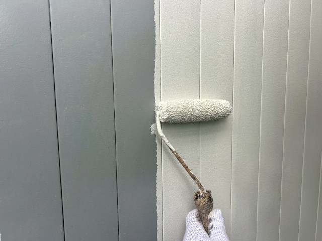 付帯部塗装工事