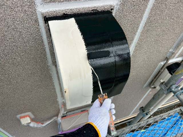 付帯部塗装工事