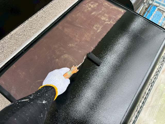 付帯部塗装工事