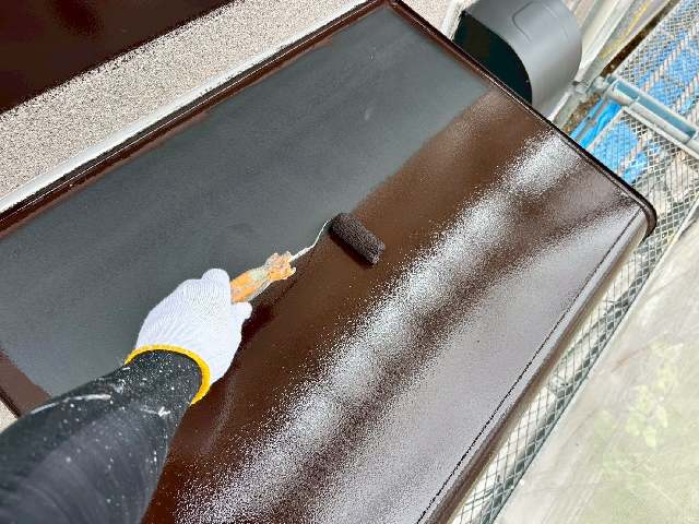付帯部塗装工事