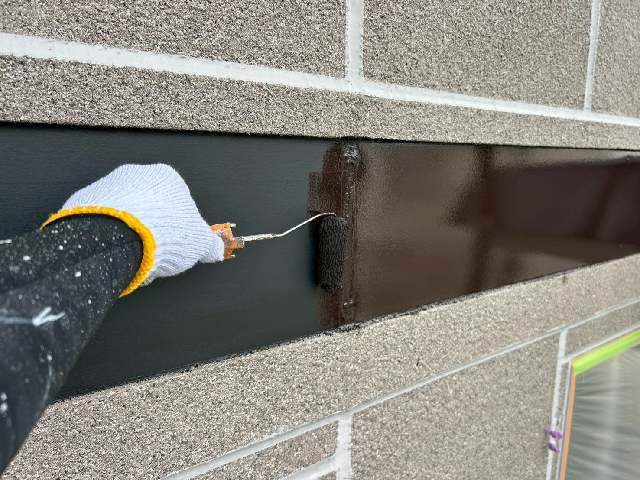 付帯部塗装工事